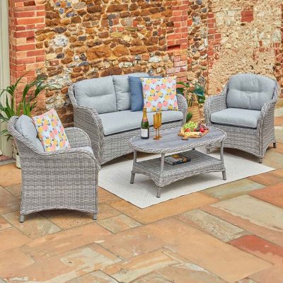 St Tropez Stone Lounge Set