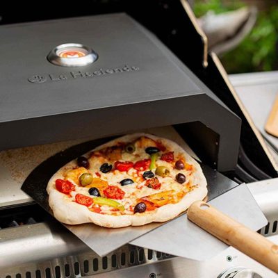 BBQ Pizza Oven Black