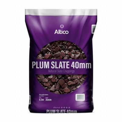 Plum Slate 40mm