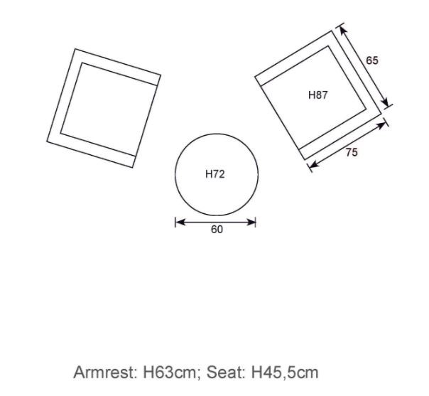 The Sussex Bistro Set - Image 2