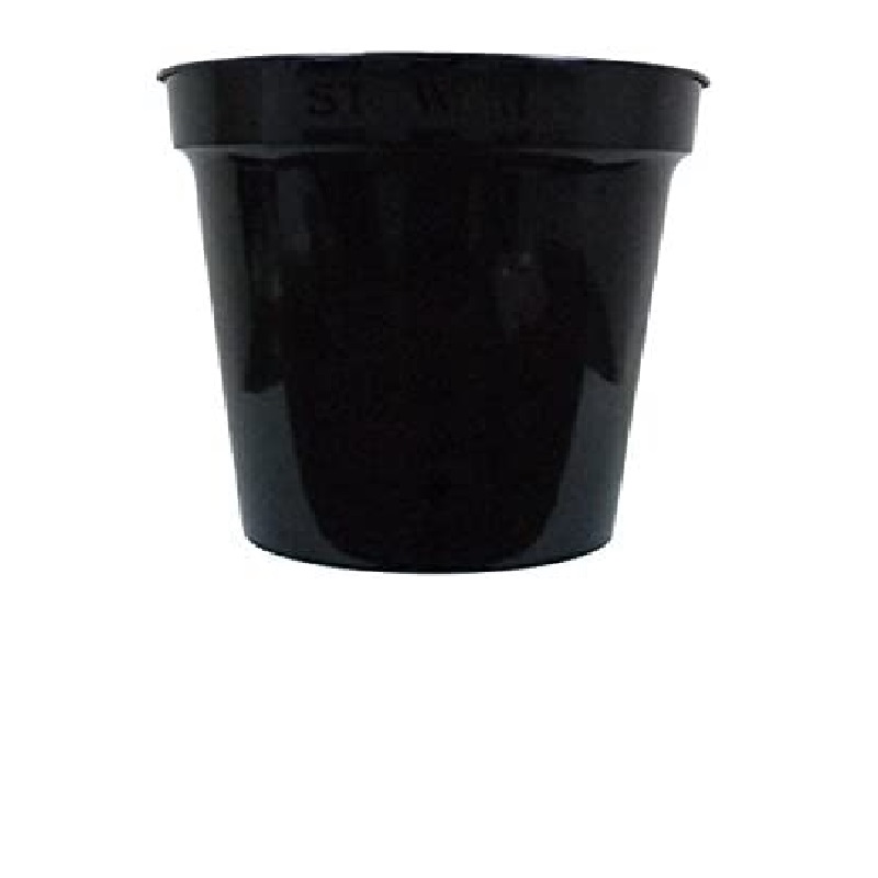 Flower Pots Black Highdown Garden Centre