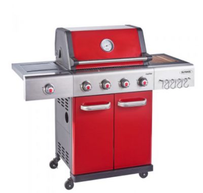 Jupiter Hybrid 4 Burner Red