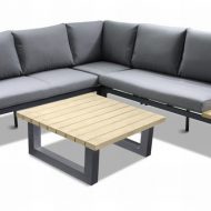 Stockholm Open-Sided Modular Lounge Set with Coffee Table