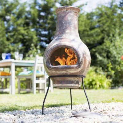Essentials Medium Clay Chimenea
