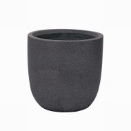 Granito Black Egg Pot 39cm